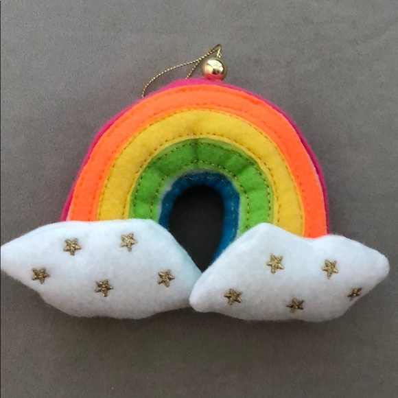 Christmas rainbow ornament nwt - Picture 1 of 2